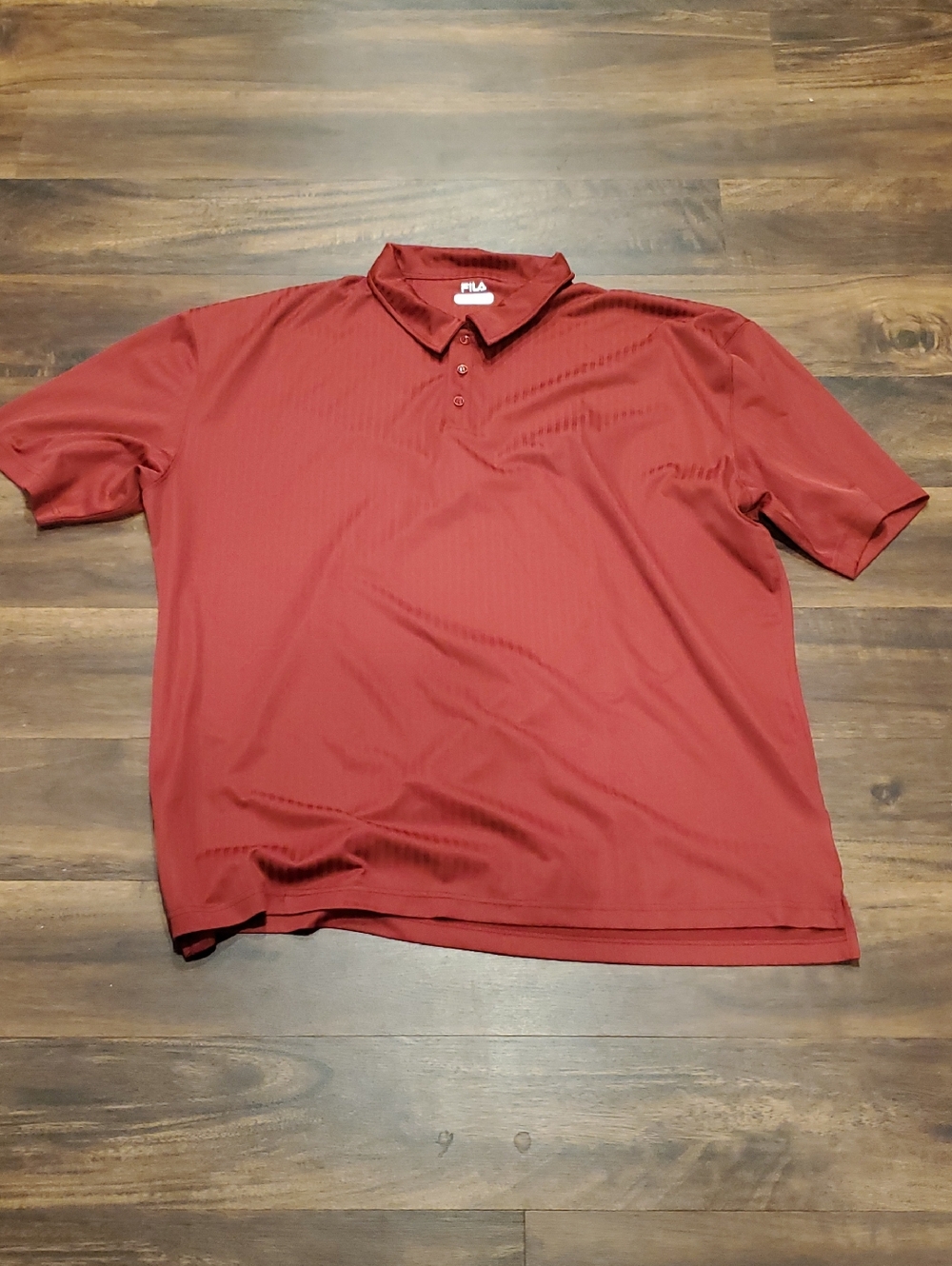 FILA Men’s Burgundy Polo